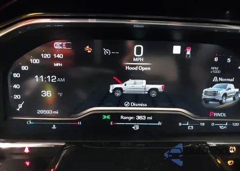 2025 GMC Sierra 1500 4Wd Short Box Slt из США, поврежденный, VIN 3GTUUDED2SG199303